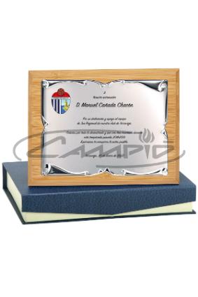 PLACAS HOMENAJE W1125FP114
