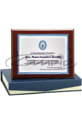 PLACAS HOMENAJE W1126FP133