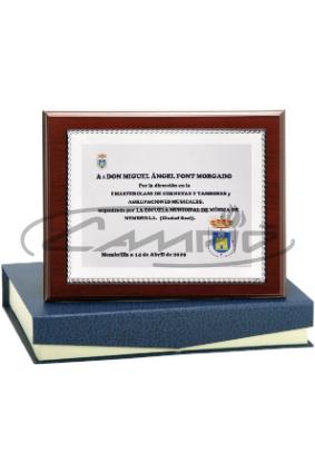 PLACAS HOMENAJE W1126FP134