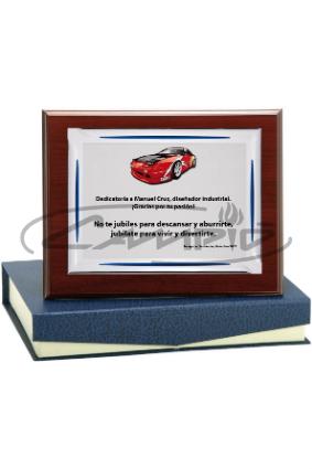 PLACAS HOMENAJE W1126FP137