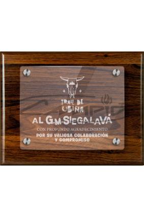 PLACAS HOMENAJE W0016PL161